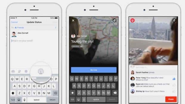 Facebook Live Videos